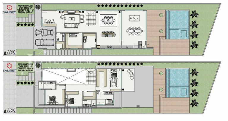 Imagem Casa com 3 Quartos à Venda, 455 m² em Vivapark - Porto Belo