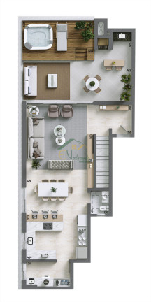 Imagem Apartamento com 3 Quartos à Venda, 115 m² em água Verde - Curitiba Imagem Apartamento com 3 Quartos à Venda, 115 m² em água Verde - Curitiba
