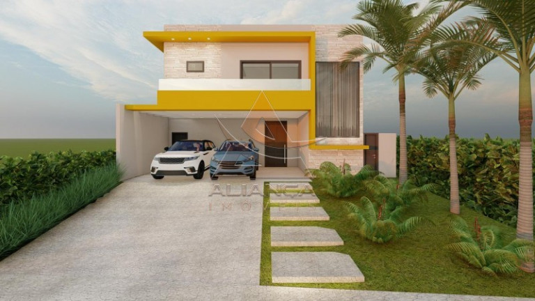 Casa de Condomínio com 4 Quartos à Venda, 238 m² em Vila Do Golf - Ribeirão Preto