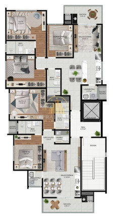 Foto do imóvel Apartamento com 2 Quartos à Venda, 10 m² em Centro - Navegantes