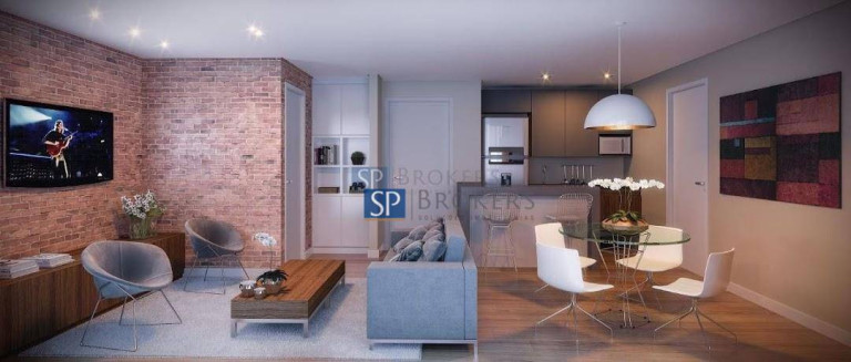 Studio com 1 Quarto à Venda, 25 m² em Centro - São Paulo