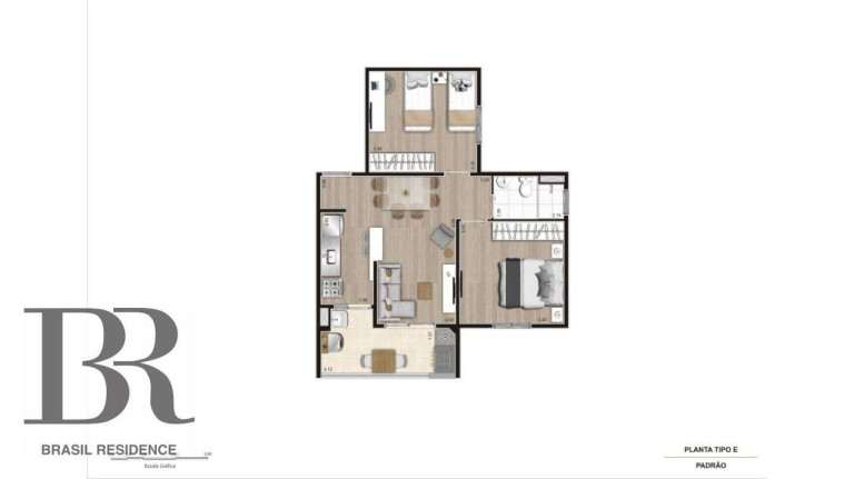 Imagem Apartamento com 2 Quartos à Venda, 50 m² em Balneário Umuarama - Mongaguá