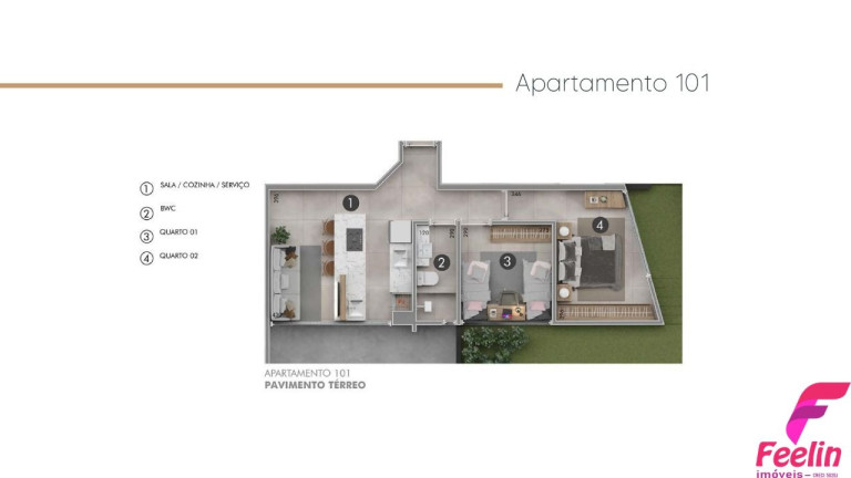 Imagem Apartamento com 2 Quartos à Venda, 67 m² em Ingleses - Florianópolis Imagem Apartamento com 2 Quartos à Venda, 67 m² em Ingleses - Florianópolis