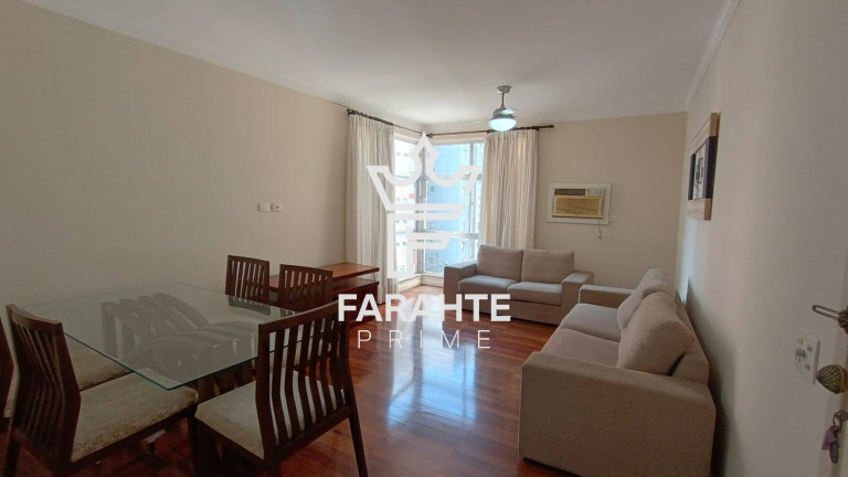 Apartamento com 3 Quartos para Alugar, 106 m² em Pompeia - Santos