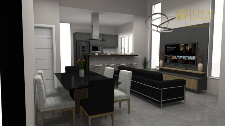 Casa com 3 Quartos à Venda, 171 m² em Condomínio Lagos D'icaraí - Salto