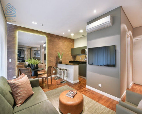Imagem Imóvel com 1 Quarto para Alugar, 65 m² em Vila Olímpia - São Paulo