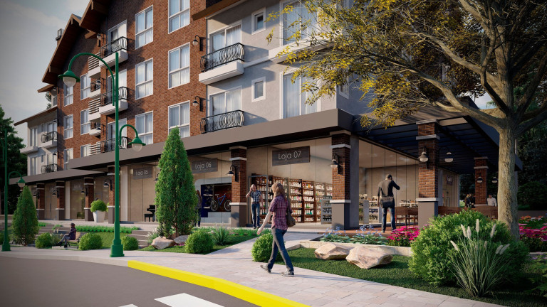 Imagem Imóvel com 2 Quartos à Venda, 84 m² em Avenida Central - Gramado