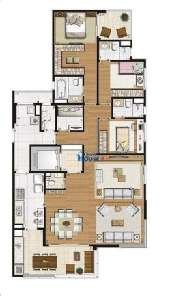 Imagem Apartamento com 3 Quartos à Venda, 165 m² em Brooklin - São Paulo Imagem Apartamento com 3 Quartos à Venda, 165 m² em Brooklin - São Paulo