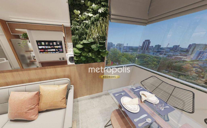 Imagem Apartamento com 2 Quartos à Venda, 44 m² em Jardim - Santo André