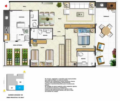 Imagem Imóvel com 2 Quartos à Venda, 81 m² em Tijuca - Rio De Janeiro