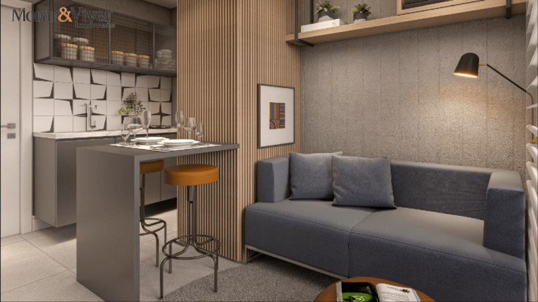 Imagem Apartamento com 1 Quarto à Venda, 24 m² em Centro - Curitiba