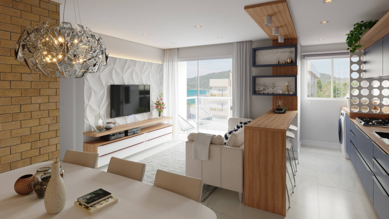 Imagem Apartamento com 2 Quartos à Venda, 61 m² em Ingleses Do Rio Vermelho - Florianópolis