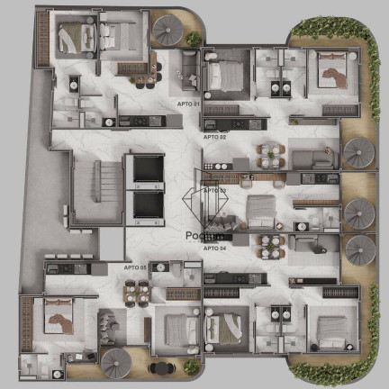 Imagem Apartamento com 2 Quartos à Venda, 50 m² em Cabo Branco - João Pessoa