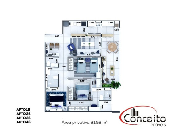 Imagem Apartamento com 3 Quartos à Venda, 85 m² em Itaguá - Ubatuba Imagem Apartamento com 3 Quartos à Venda, 85 m² em Itaguá - Ubatuba