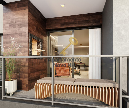 Imagem Apartamento com 1 Quarto à Venda, 80 m² em Pátria Nova - Novo Hamburgo