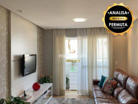 Apartamento com 3 Quartos à Venda, 92 m² em Santo Antônio - São Caetano Do Sul
