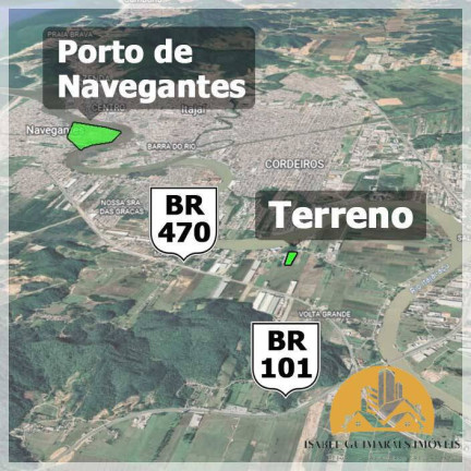 Terreno à Venda, 9 m² em Volta Grande - Navegantes