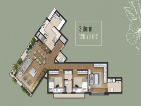 Imagem Apartamento com 3 Quartos à Venda, 121 m² em Petrópolis - Porto Alegre Imagem Apartamento com 3 Quartos à Venda, 121 m² em Petrópolis - Porto Alegre