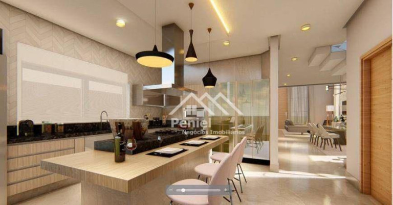 Imagem Sobrado com 4 Quartos à Venda, 349 m² em Cond. Quinta Dos Ventos - Ribeirão Preto