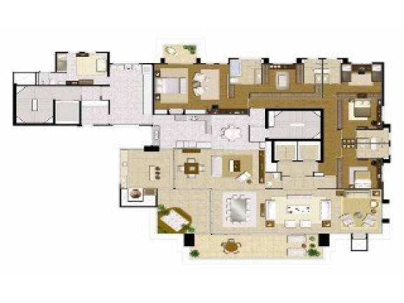 Imagem Apartamento com 5 Quartos à Venda, 425 m² em Tatuapé - São Paulo Imagem Apartamento com 5 Quartos à Venda, 425 m² em Tatuapé - São Paulo