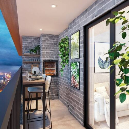 Apartamento com 2 Quartos à Venda, 57 m² em Vila Tupi - Praia Grande
