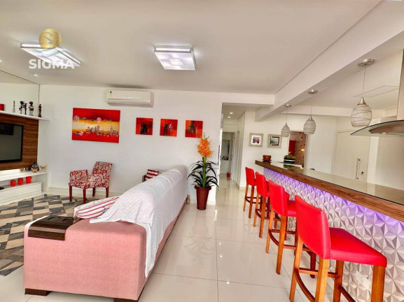 Imagem Apartamento com 3 Quartos à Venda, 135 m² em Enseada - Guarujá