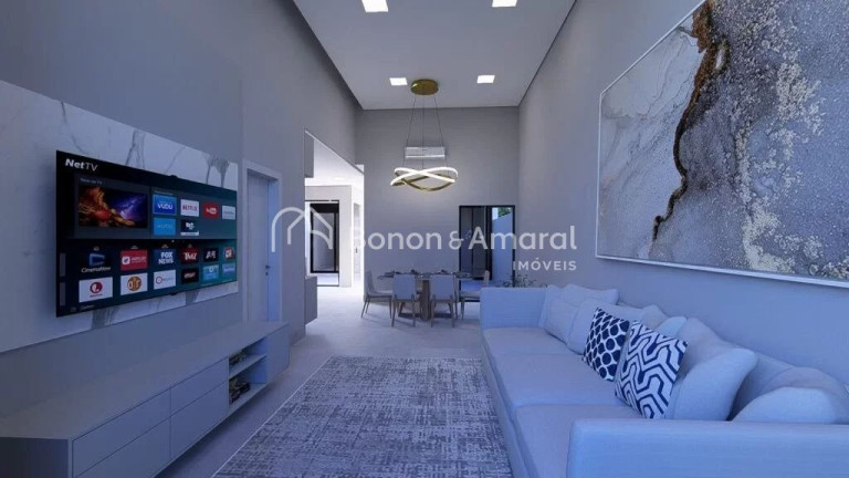 Casa de Condomínio com 3 Quartos à Venda, 200 m² em Vila Monte Alegre - Paulínia