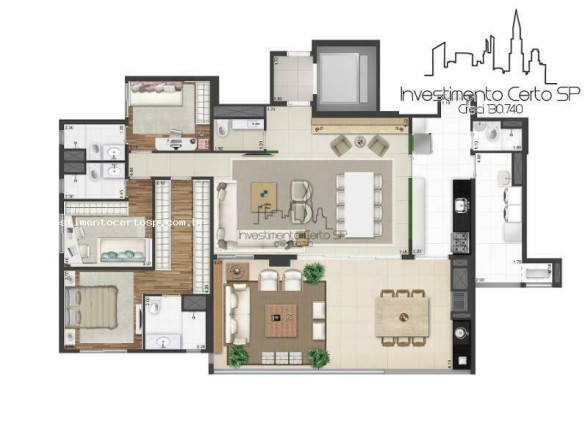 Imagem Apartamento com 4 Quartos à Venda, 141 m² em Vila Leopoldina - São Paulo Imagem Apartamento com 4 Quartos à Venda, 141 m² em Vila Leopoldina - São Paulo