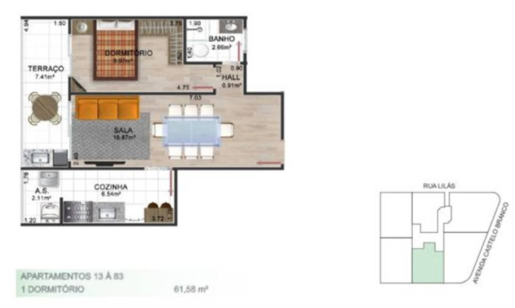 Imagem Apartamento com 2 Quartos à Venda, 133 m² em Real - Praia Grande