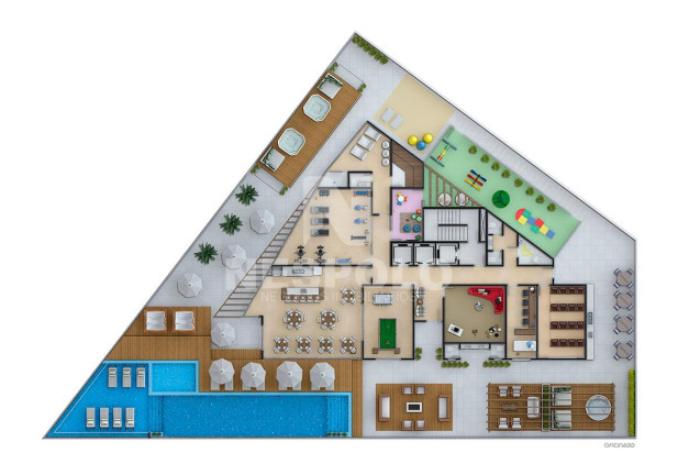 Imagem Apartamento com 1 Quarto à Venda, 43 m² em Fazenda - Itajai