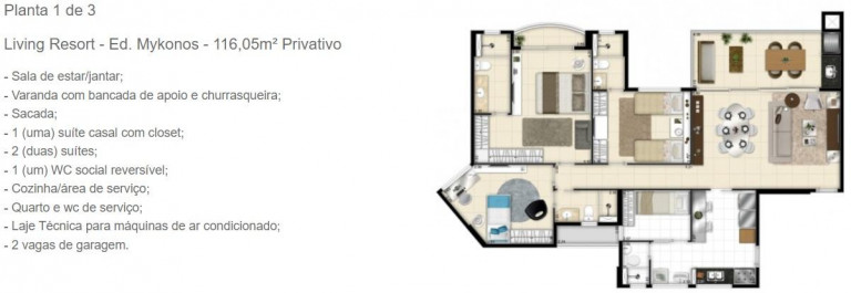 Imagem Apartamento com 4 Quartos à Venda, 145 m² em Manoel Dias Branco - Fortaleza Imagem Apartamento com 4 Quartos à Venda, 145 m² em Manoel Dias Branco - Fortaleza