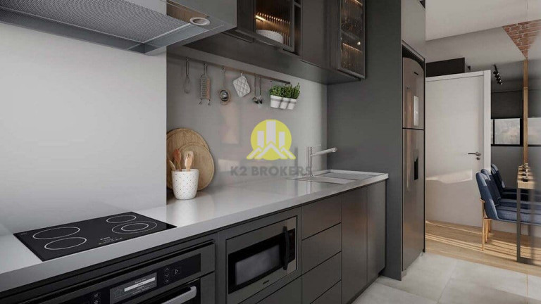 Imagem Apartamento com 1 Quarto à Venda, 88 m² em Mercês - Curitiba