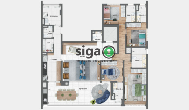 Imagem Apartamento com 3 Quartos à Venda, 136 m² em Vila Mariana - São Paulo Imagem Apartamento com 3 Quartos à Venda, 136 m² em Vila Mariana - São Paulo