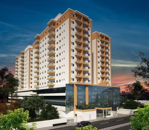 Apartamento com 2 Quartos à Venda, 57 m² em Boqueirão - Praia Grande
