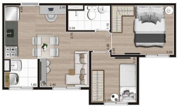 Imagem Apartamento com 2 Quartos à Venda, 32 m² em Tucuruvi - São Paulo