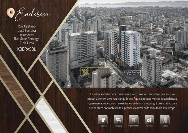 Imagem Apartamento com 3 Quartos à Venda, 116 m² em Kobrasol - São José