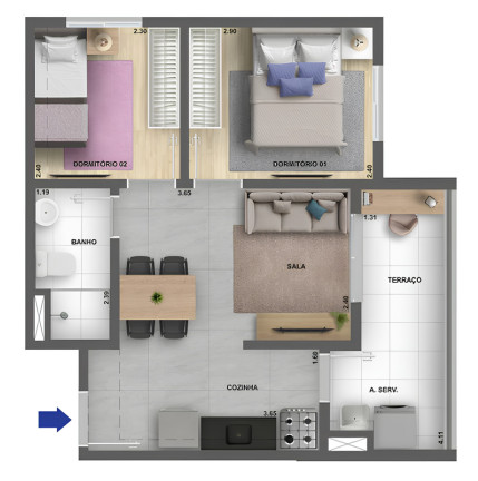 Imagem Apartamento com 2 Quartos à Venda, 32 m² em Campo Limpo - São Paulo Imagem Apartamento com 2 Quartos à Venda, 32 m² em Campo Limpo - São Paulo