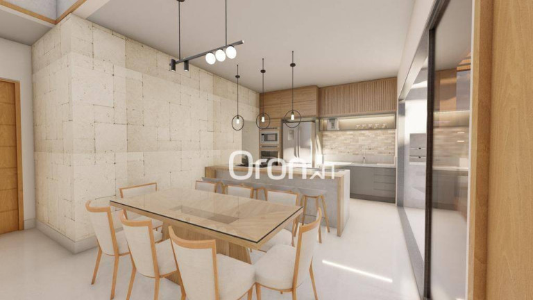 Imagem Casa com 3 Quartos à Venda, 153 m² em Residencial Alice Barbosa - Goiânia