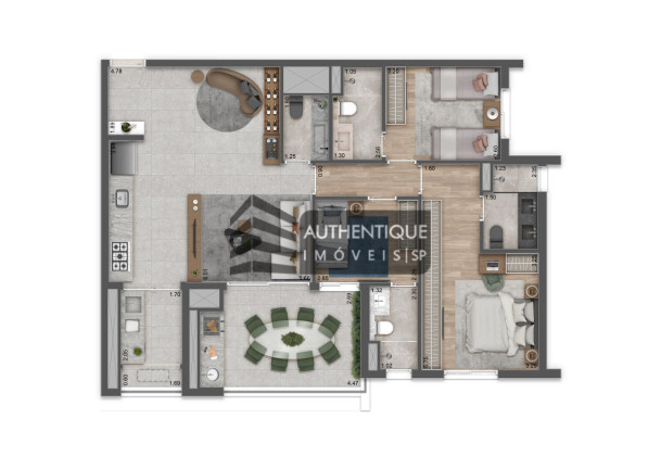 Imagem Apartamento com 3 Quartos à Venda, 135 m² em Vila Mascote - São Paulo Imagem Apartamento com 3 Quartos à Venda, 135 m² em Vila Mascote - São Paulo