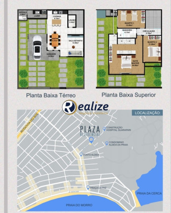 Imagem Casa com 3 Quartos à Venda, 130 m² em Praia Do Morro - Guarapari Imagem Casa com 3 Quartos à Venda, 130 m² em Praia Do Morro - Guarapari
