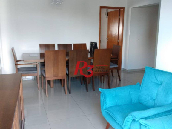 Imagem Cobertura com 3 Quartos para Alugar, 325 m² em Gonzaga - Santos