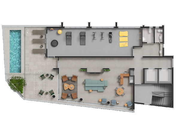 Imagem Apartamento à Venda, 21 m² em República - São Paulo Imagem Apartamento à Venda, 21 m² em República - São Paulo