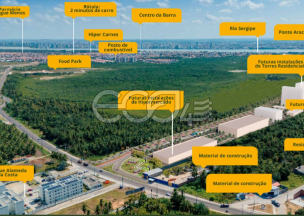 Imagem Terreno à Venda, 200 m² em Centro - Barra Dos Coqueiros Imagem Terreno à Venda, 200 m² em Centro - Barra Dos Coqueiros