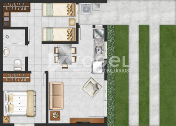 Imagem Casa com 2 Quartos à Venda, em Jardim Betânia - Cachoeirinha Imagem Casa com 2 Quartos à Venda, em Jardim Betânia - Cachoeirinha