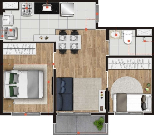 Imagem Apartamento com 2 Quartos à Venda, 34 m² em Cambuci - São Paulo Imagem Apartamento com 2 Quartos à Venda, 34 m² em Cambuci - São Paulo