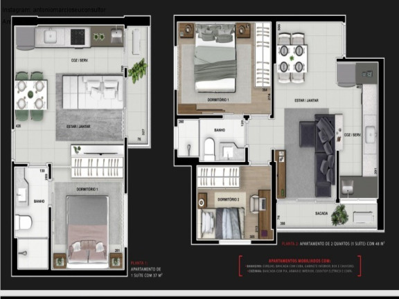 Imagem Apartamento com 1 Quarto à Venda, 37 m² em Centro - Dourados Imagem Apartamento com 1 Quarto à Venda, 37 m² em Centro - Dourados
