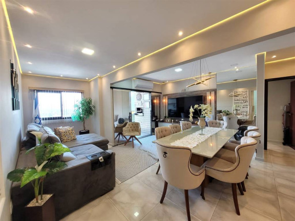 Imagem Apartamento com 3 Quartos à Venda, 110 m² em Aviação - Praia Grande