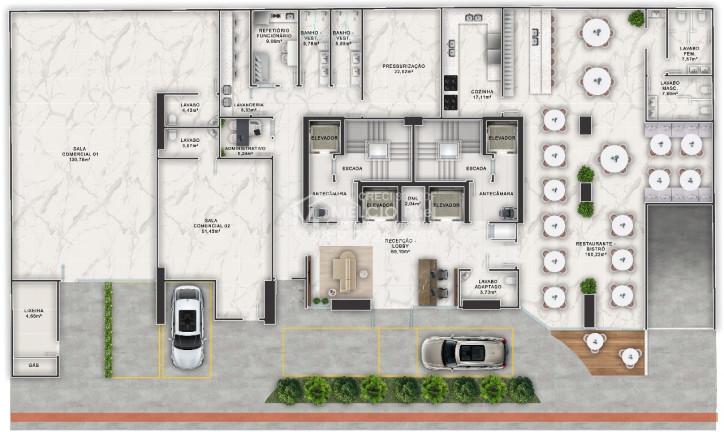 Imagem Apartamento com 1 Quarto à Venda, 43 m² em Centro - Itapema