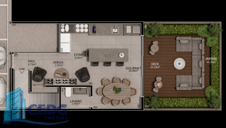 Imagem Casa de Condomínio com 2 Quartos à Venda, 203 m² em Santa Felicidade - Curitiba Imagem Casa de Condomínio com 2 Quartos à Venda, 203 m² em Santa Felicidade - Curitiba