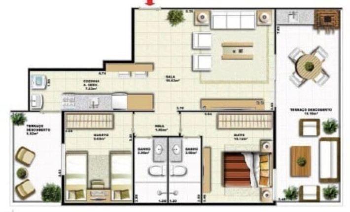 Imagem Imóvel com 3 Quartos à Venda, 100 m² em Vila Isabel - Rio De Janeiro